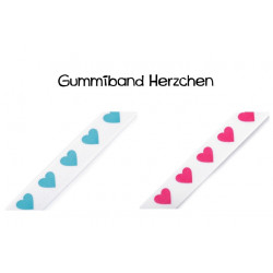 Gummiband bedruckt Breite 18 mm